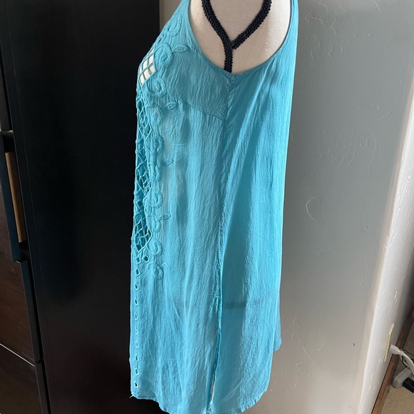 Like New Turquoise Tunic By Johnny Was - Picture 2 of 5